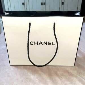 Authentic Chanel shopping bag